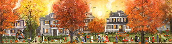Fun on Wayne Avenue Painting by Mary Ann Vessey
