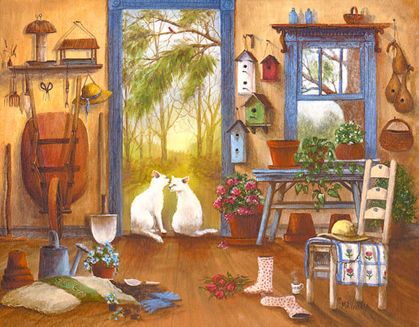 Sweet Nuthins Painting by Mary Ann Vessey