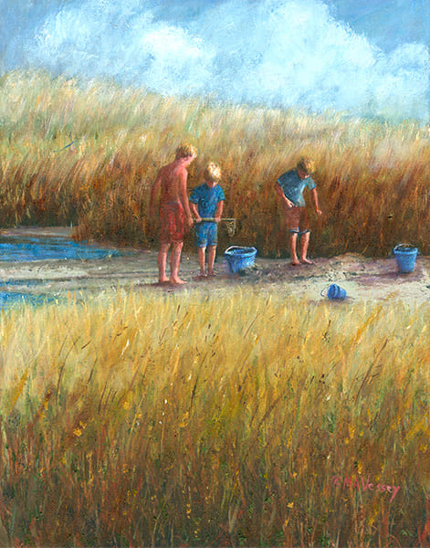 The Seekers I Painting by Mary Ann Vessey