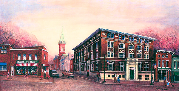 Augusta and Frederick Painting by Mary Ann Vessey