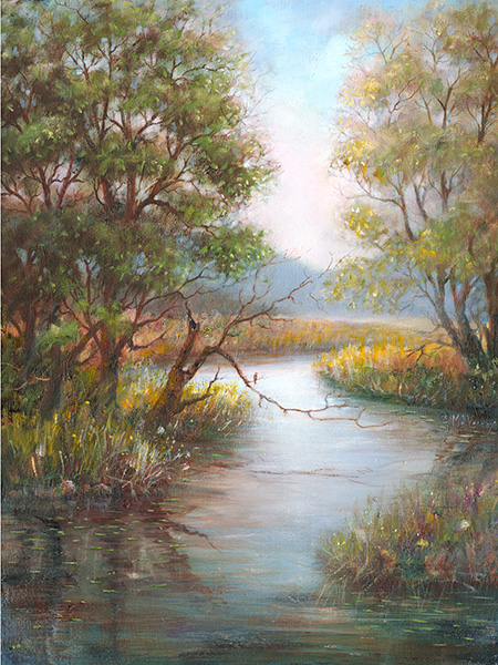 Bird Watch Painting by Mary Ann Vessey