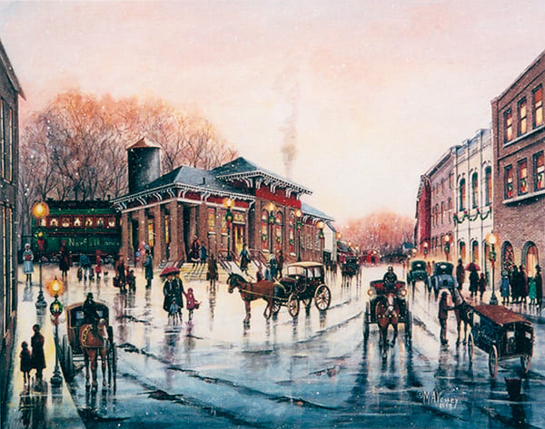 Coming Home Painting by Mary Ann Vessey