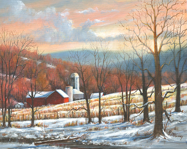 Springleigh Road Painting by Mary Ann Vessey