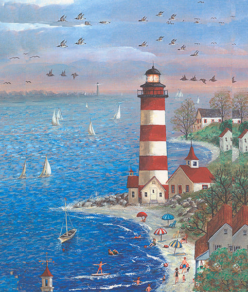 Summer Fun Painting by Mary Ann Vessey