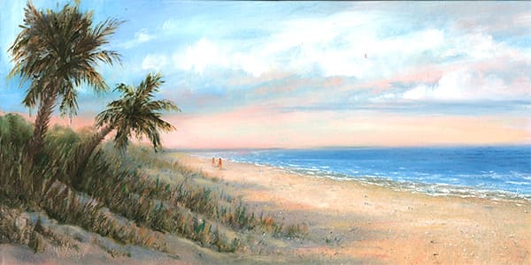 Treasure Hunters Painting by Mary Ann Vessey