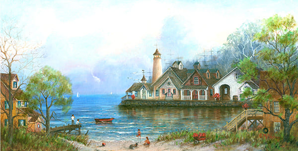 Watchful Companion Painting by Mary Ann Vessey