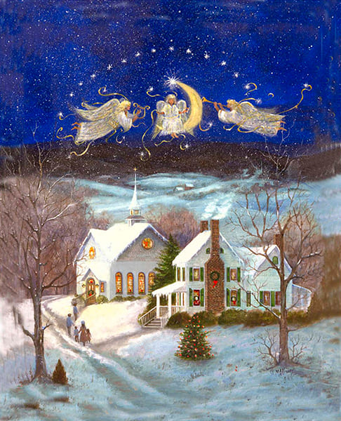 Watching Over Us Painting by Mary Ann Vessey